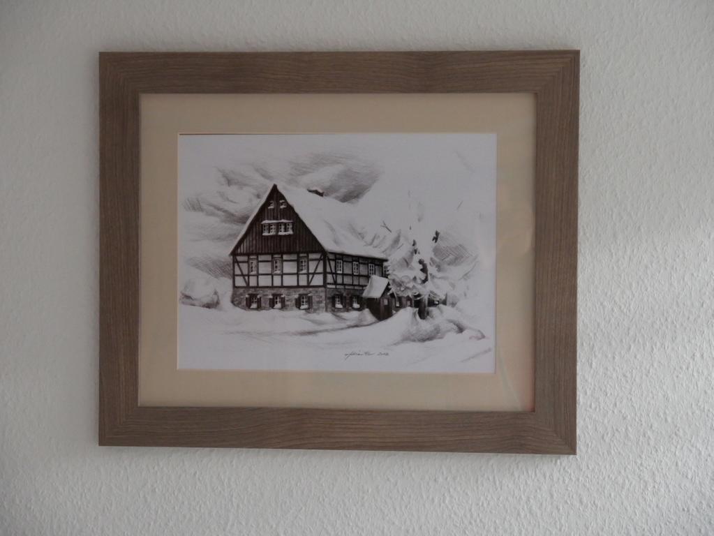 Ferienhaus Am Skihang Altenberg Exterior foto